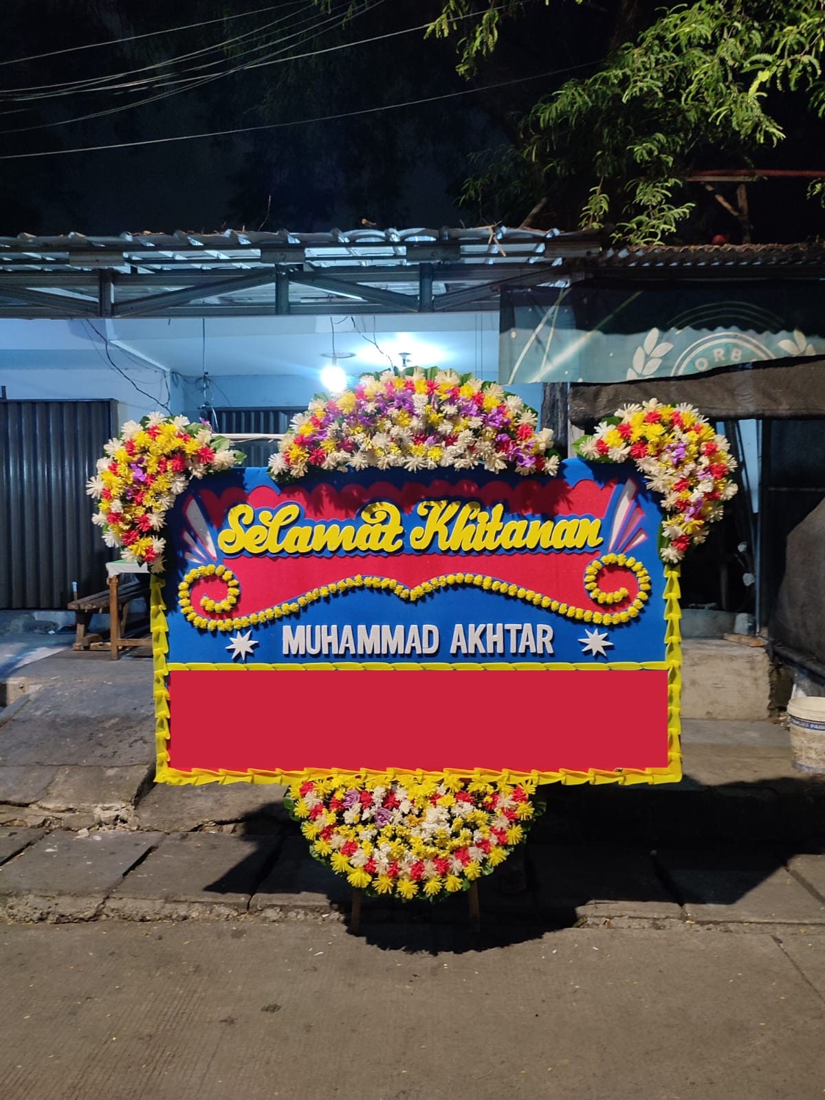 Papan Bunga Khitanan