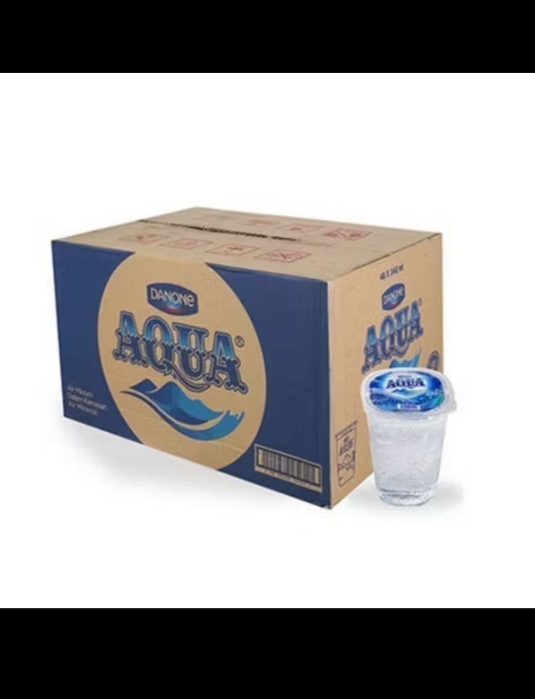 Air mineral Aqua 220ml