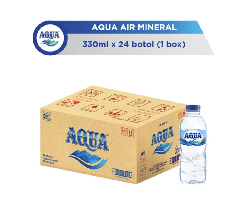 Aqua botol 330ml