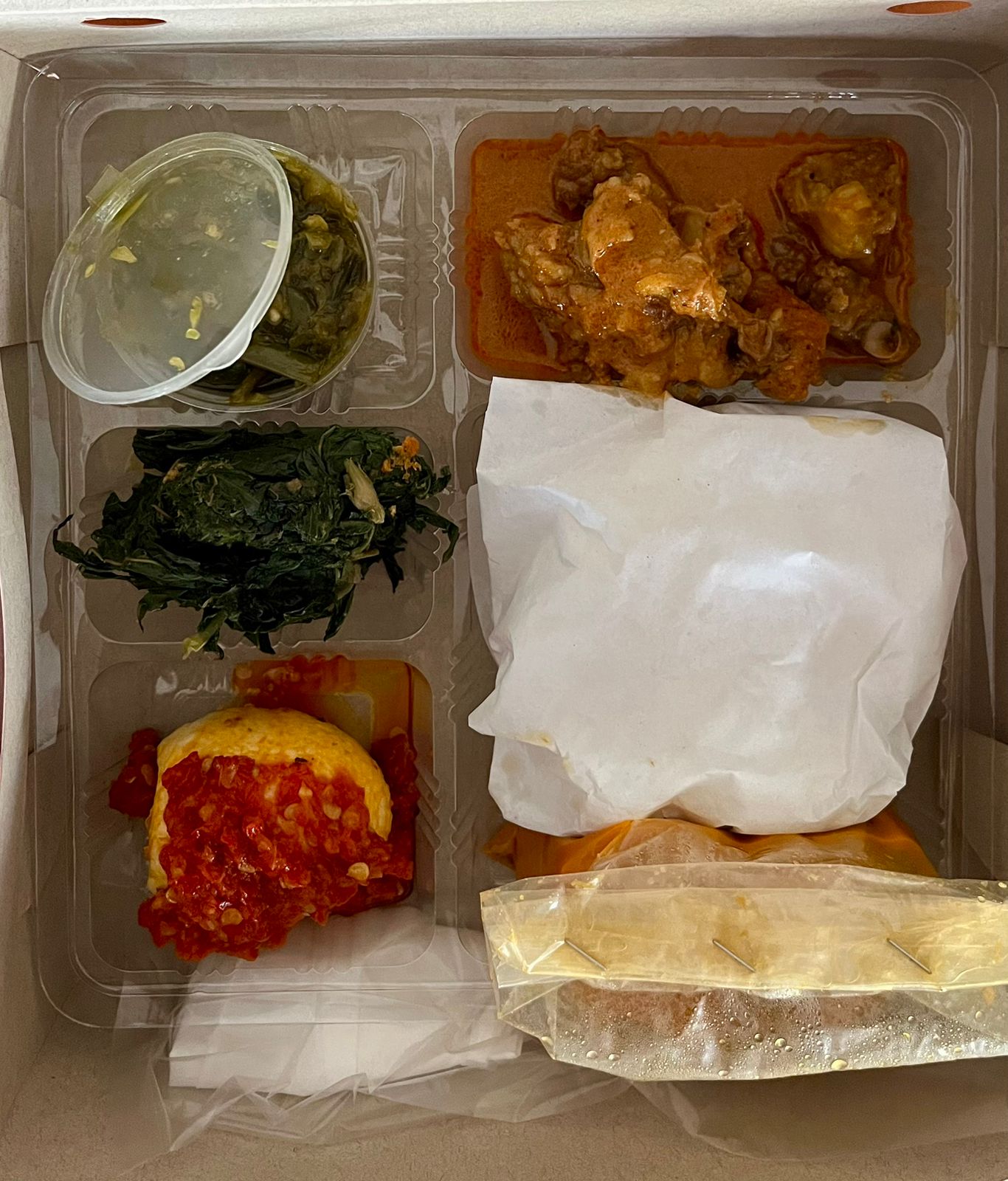 Nasi Padang Daging Cincang