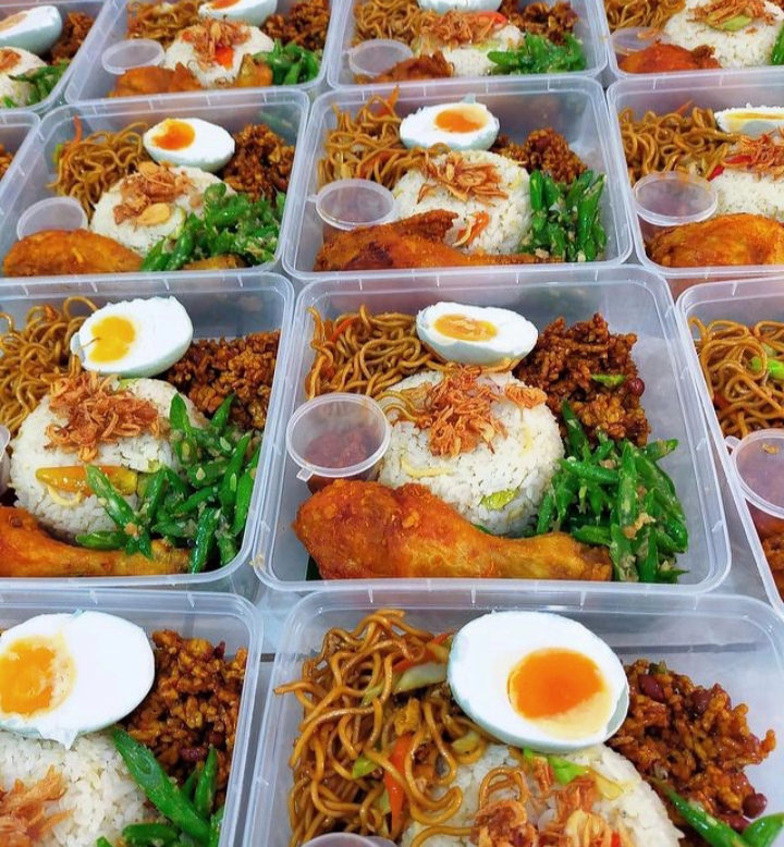 Nasi box ibeth catering