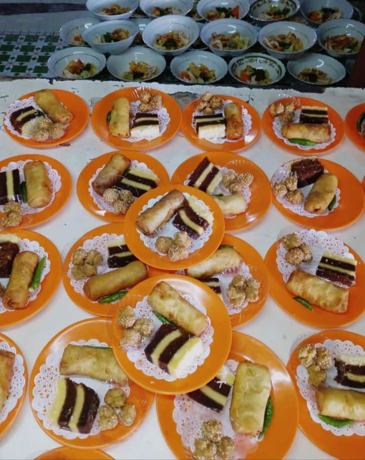 Prasmanan menu ibeth catering