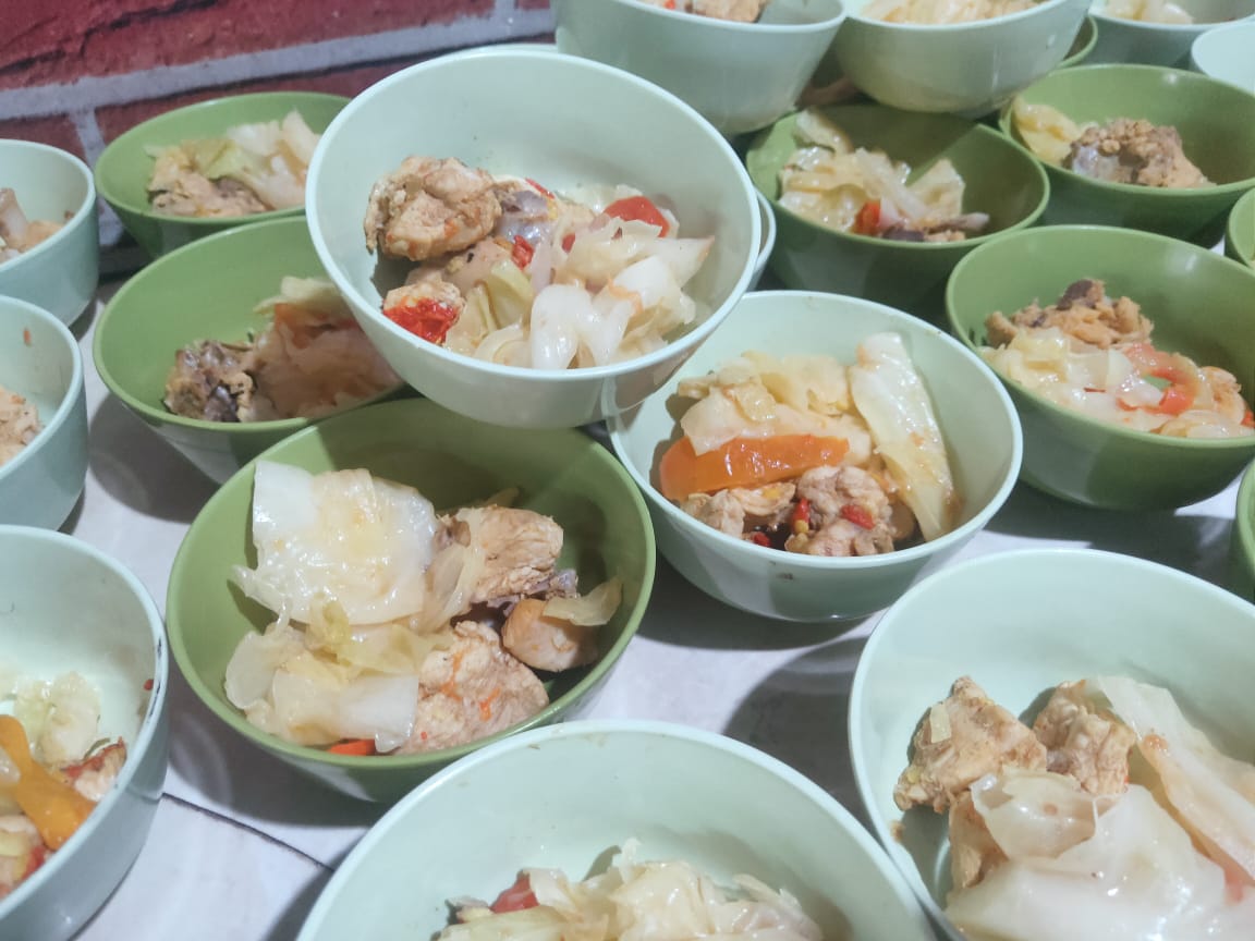 Prasmanan menu ibeth catering