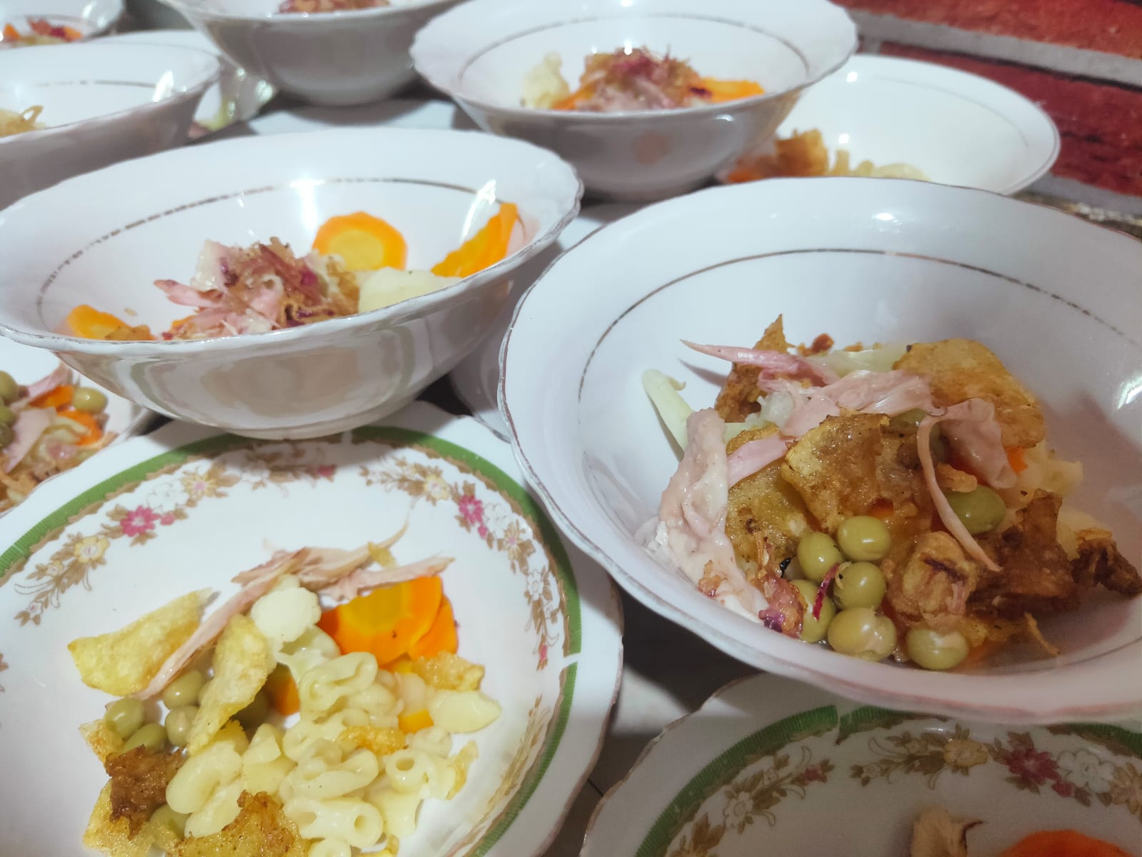 Prasmanan menu ibeth catering