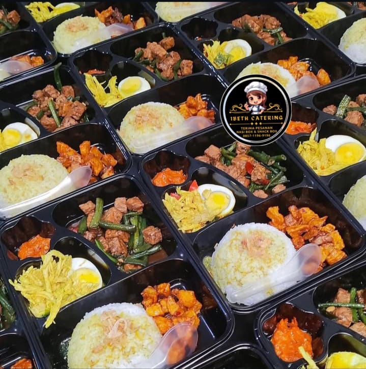 Nasi box ibeth catering