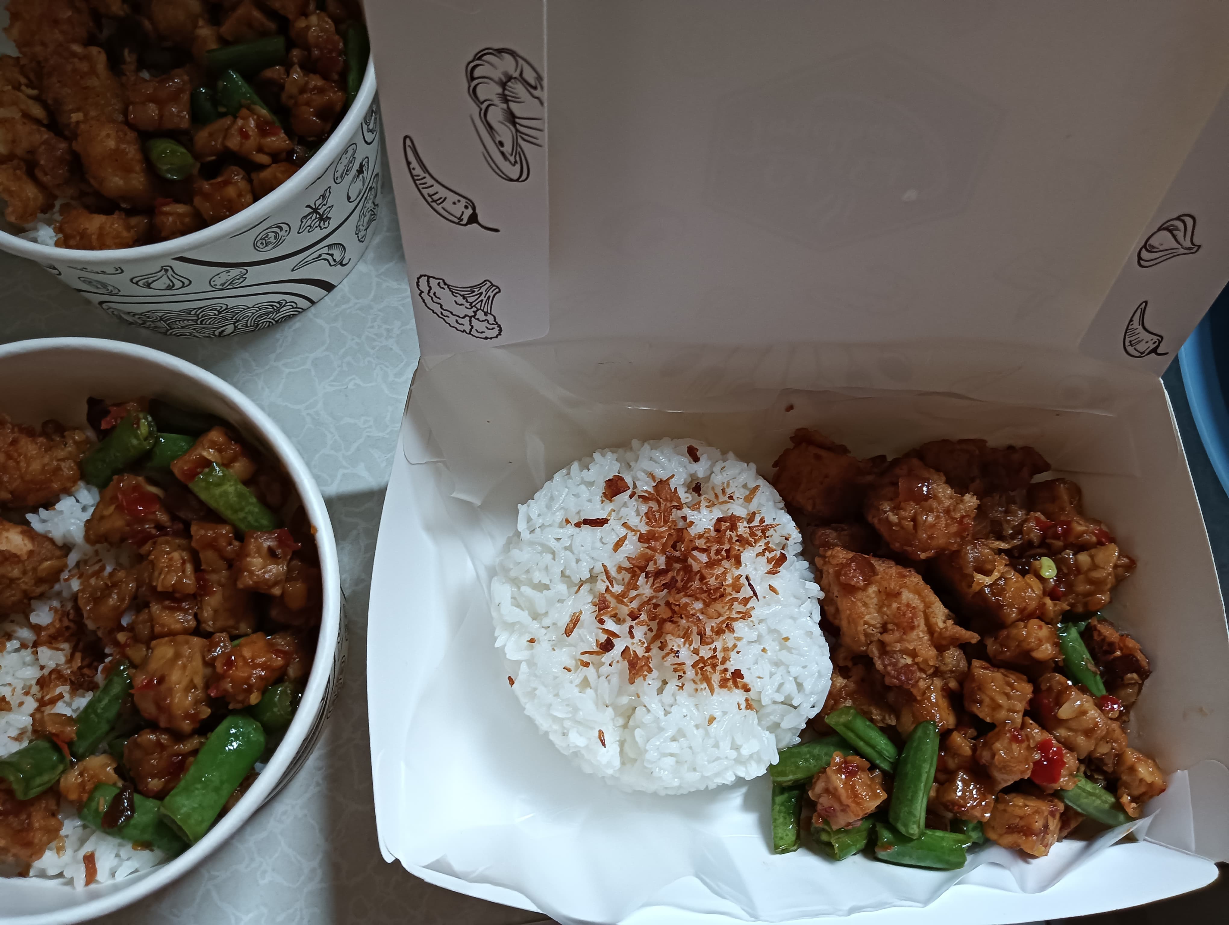 Rice bowl hemat ibeth catering