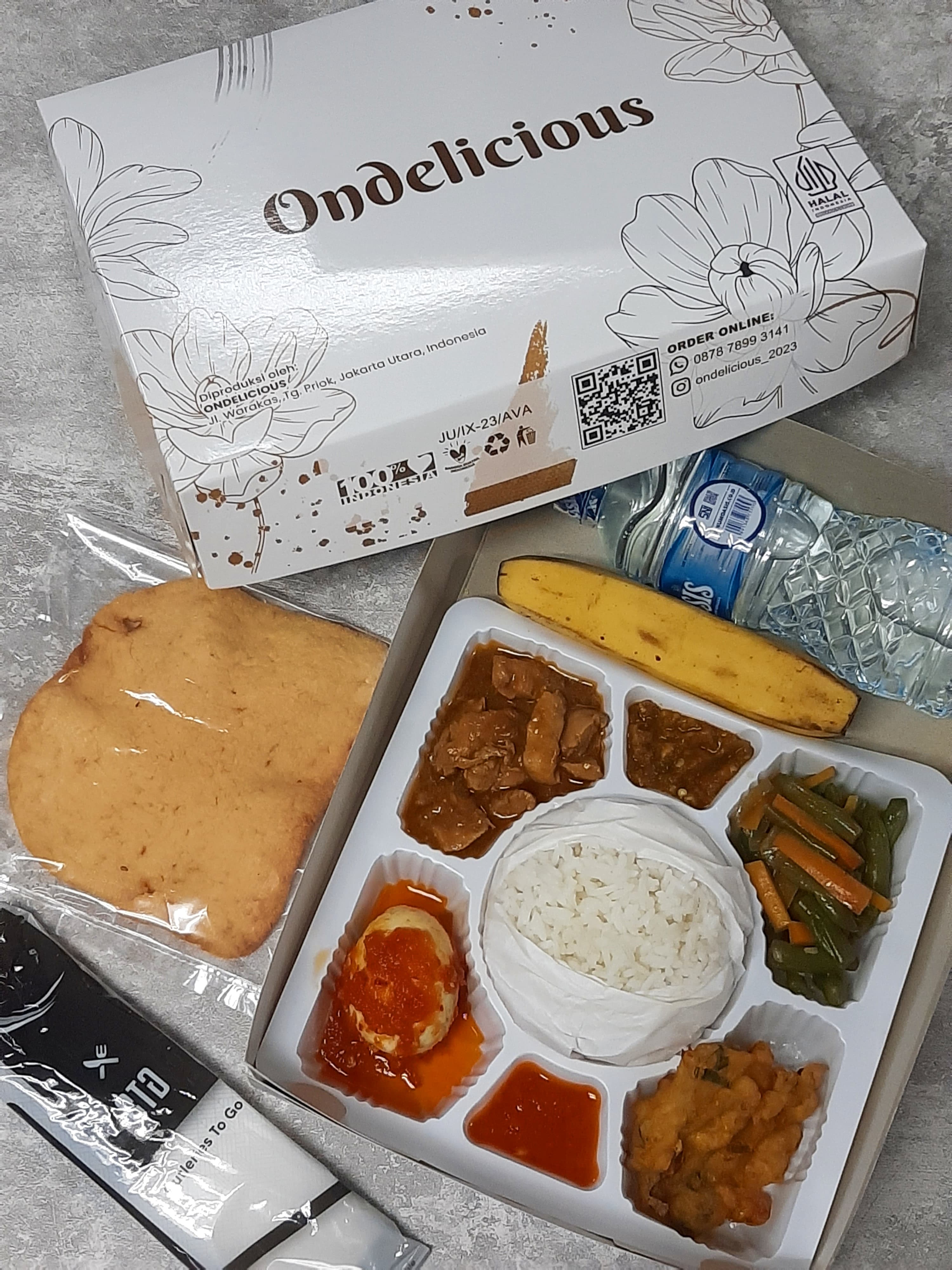 Nasi Box Ondelicious Menu 1