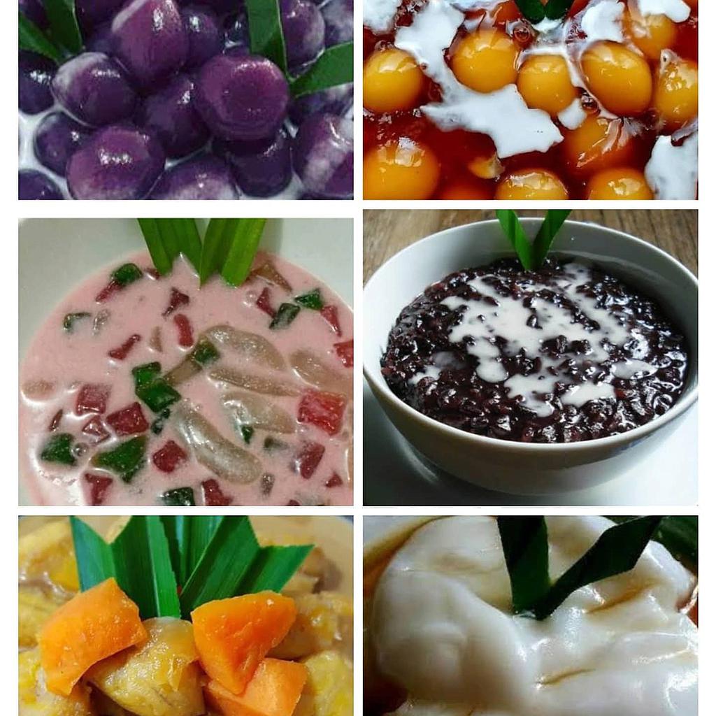 Bubur Candil sumsum ketan hitam