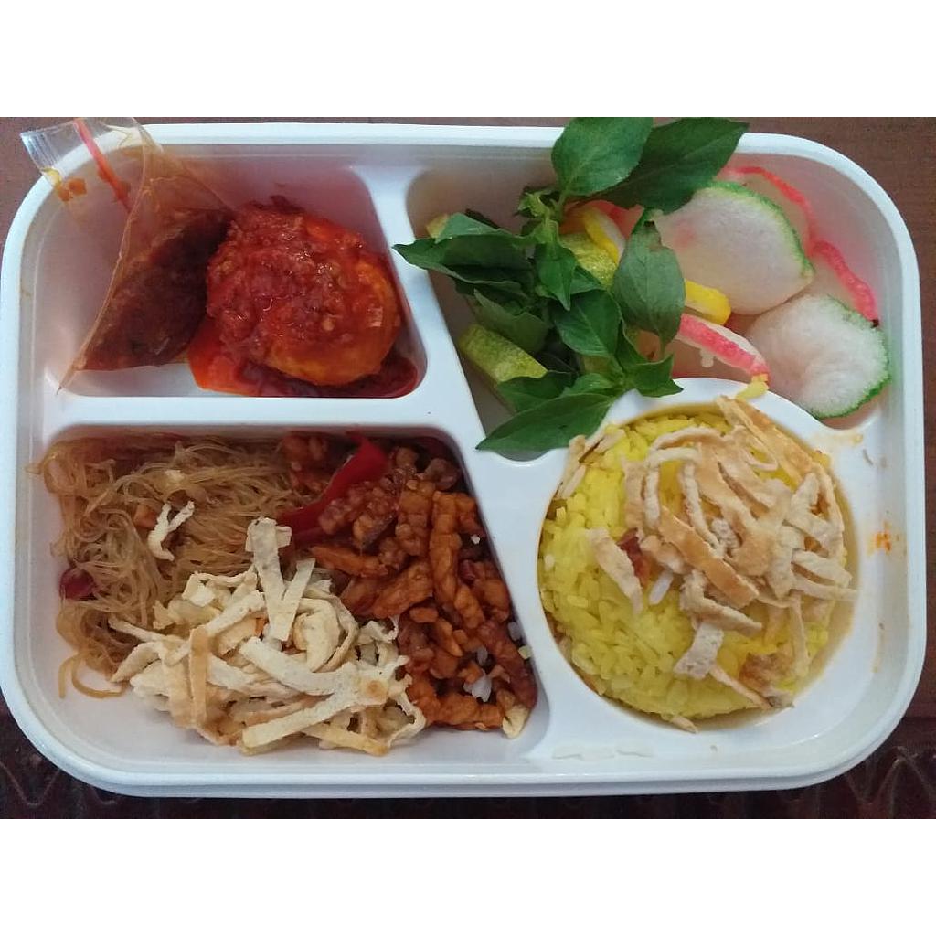 Nasi uduk Paket A