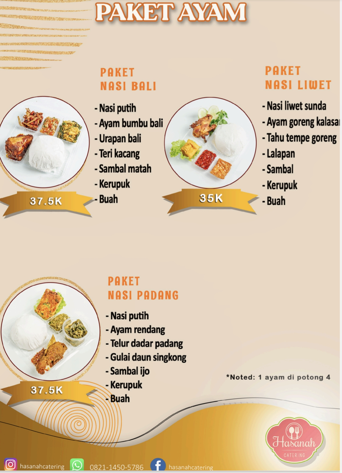 Paket Catering Ayam