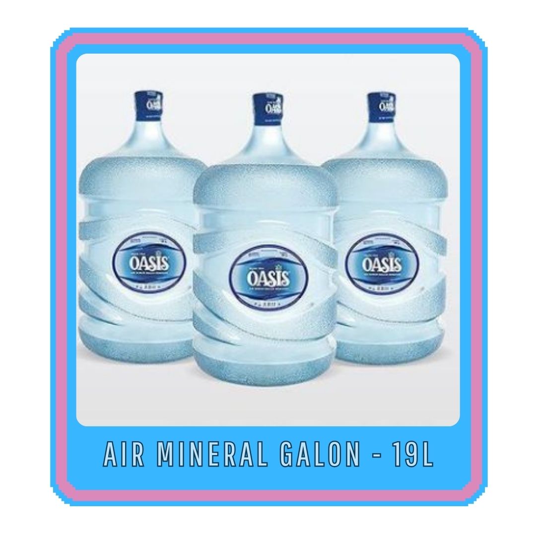 Air Mineral Galon (19 L)