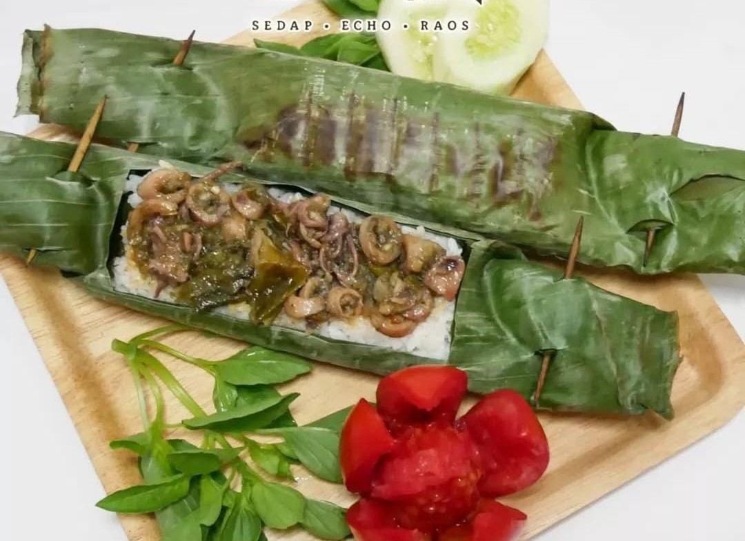Paket Nasi Bakar Komplit dengan minum