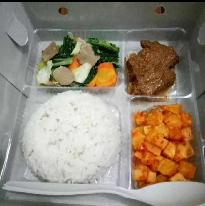 Nasi Rendang CR Food Paket 2