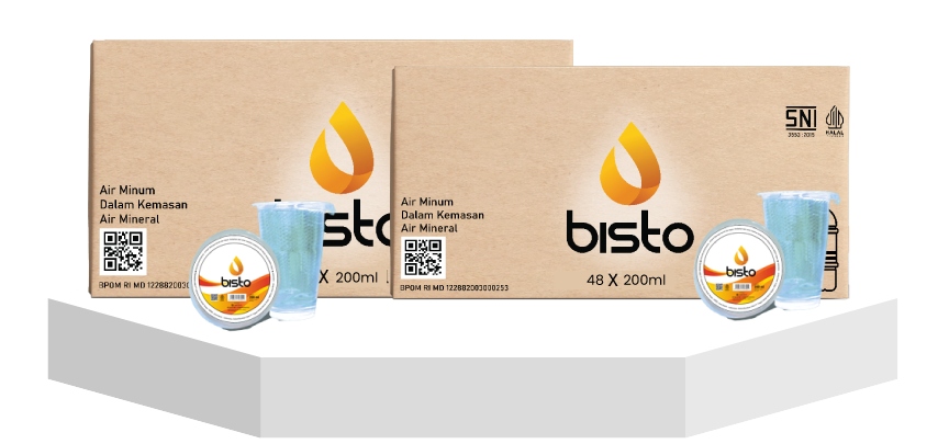 Air Mineral Bisto Cup