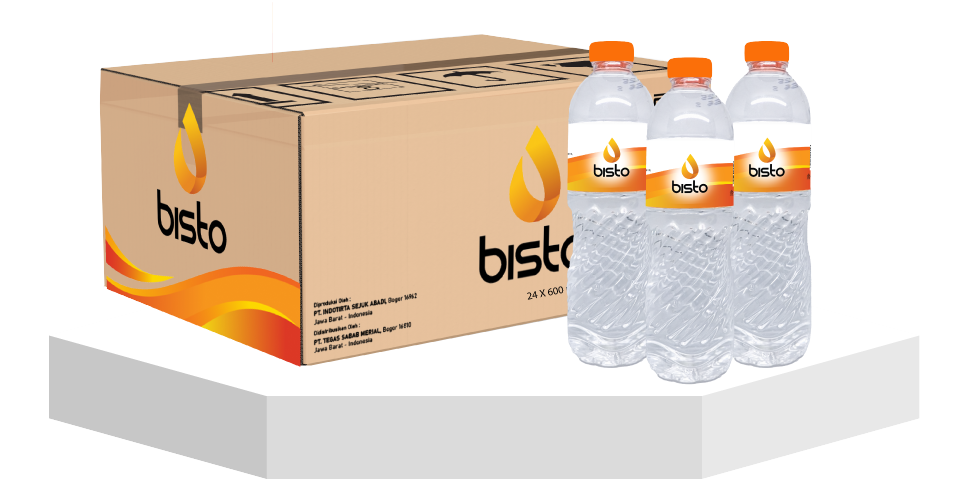 Air Mineral Bisto Botol 600 Ml