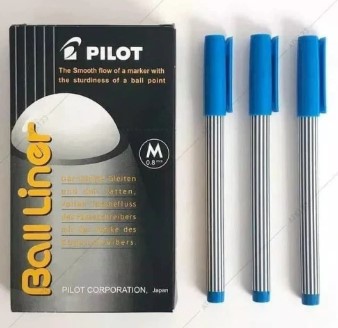 BALLINER PILOT BIRU /  HITAM