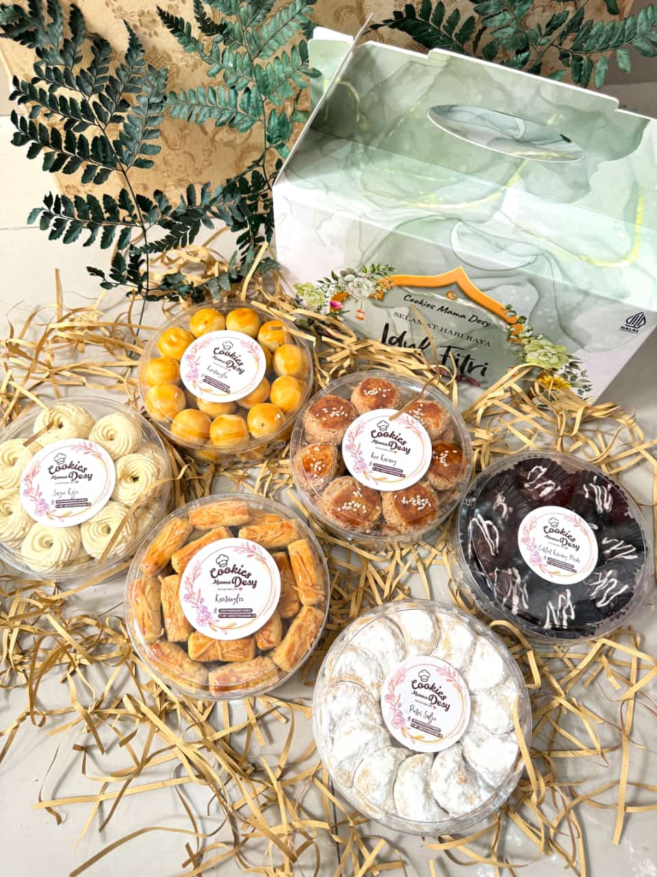 Paket Hampers isi 6 Cookies Mama Desy