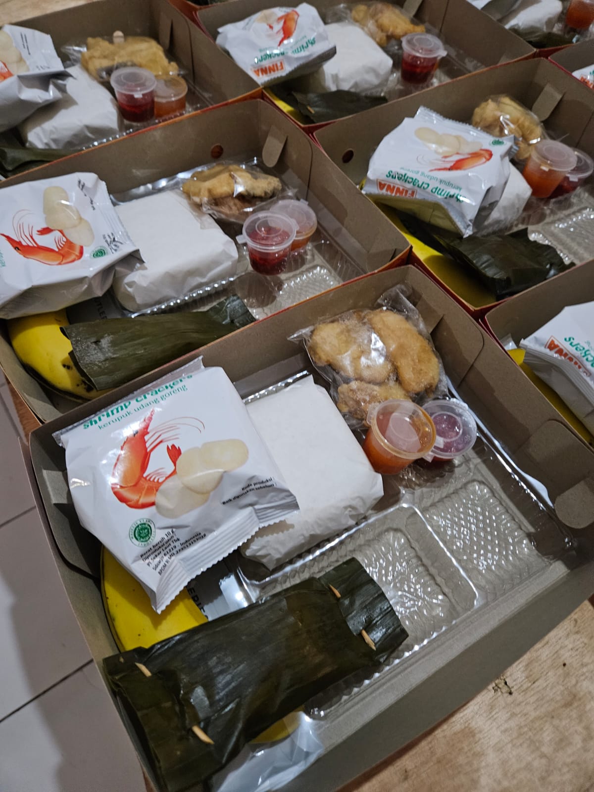 Nasi Box sekolah Malam