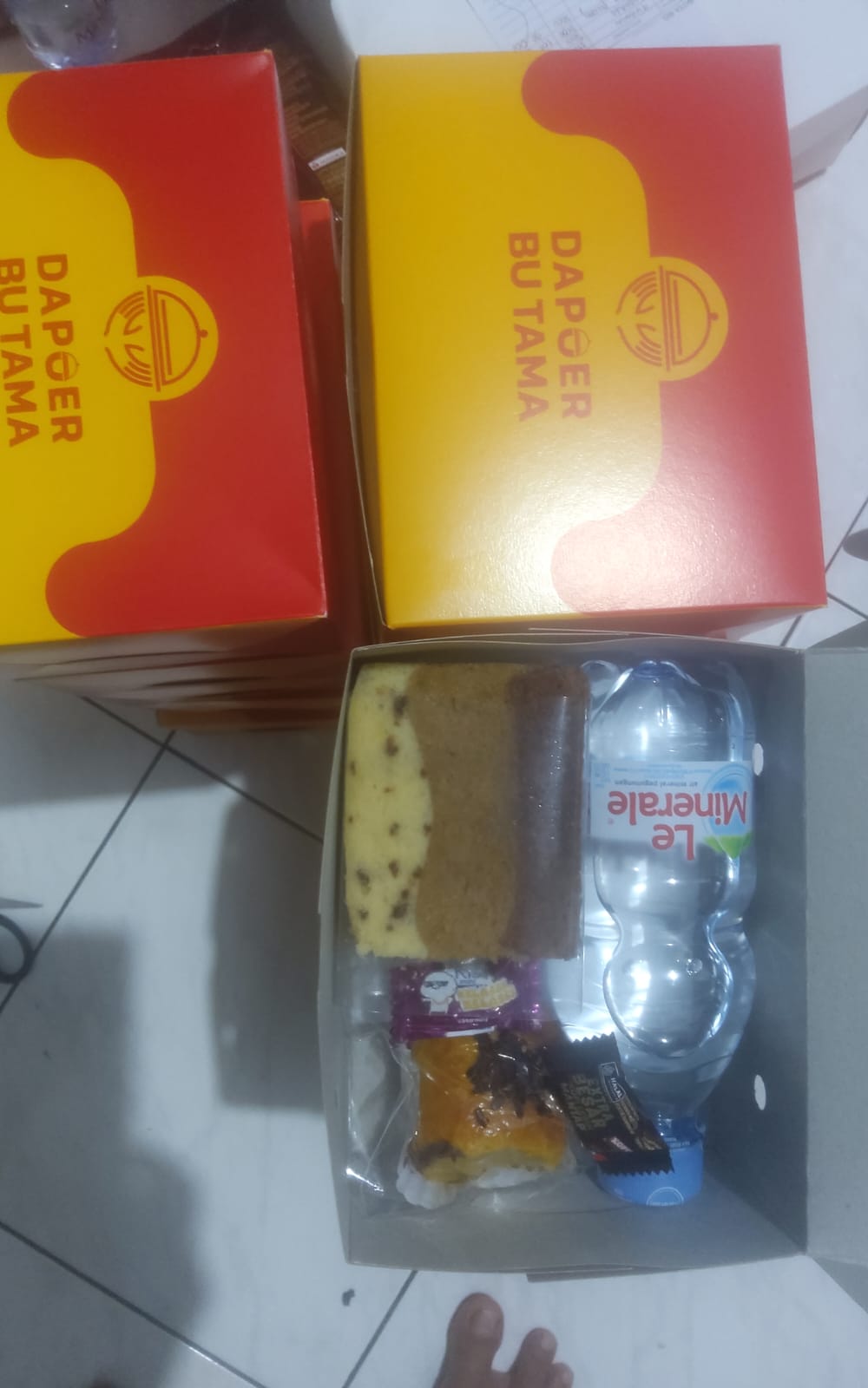 Snack Box sekolah siang