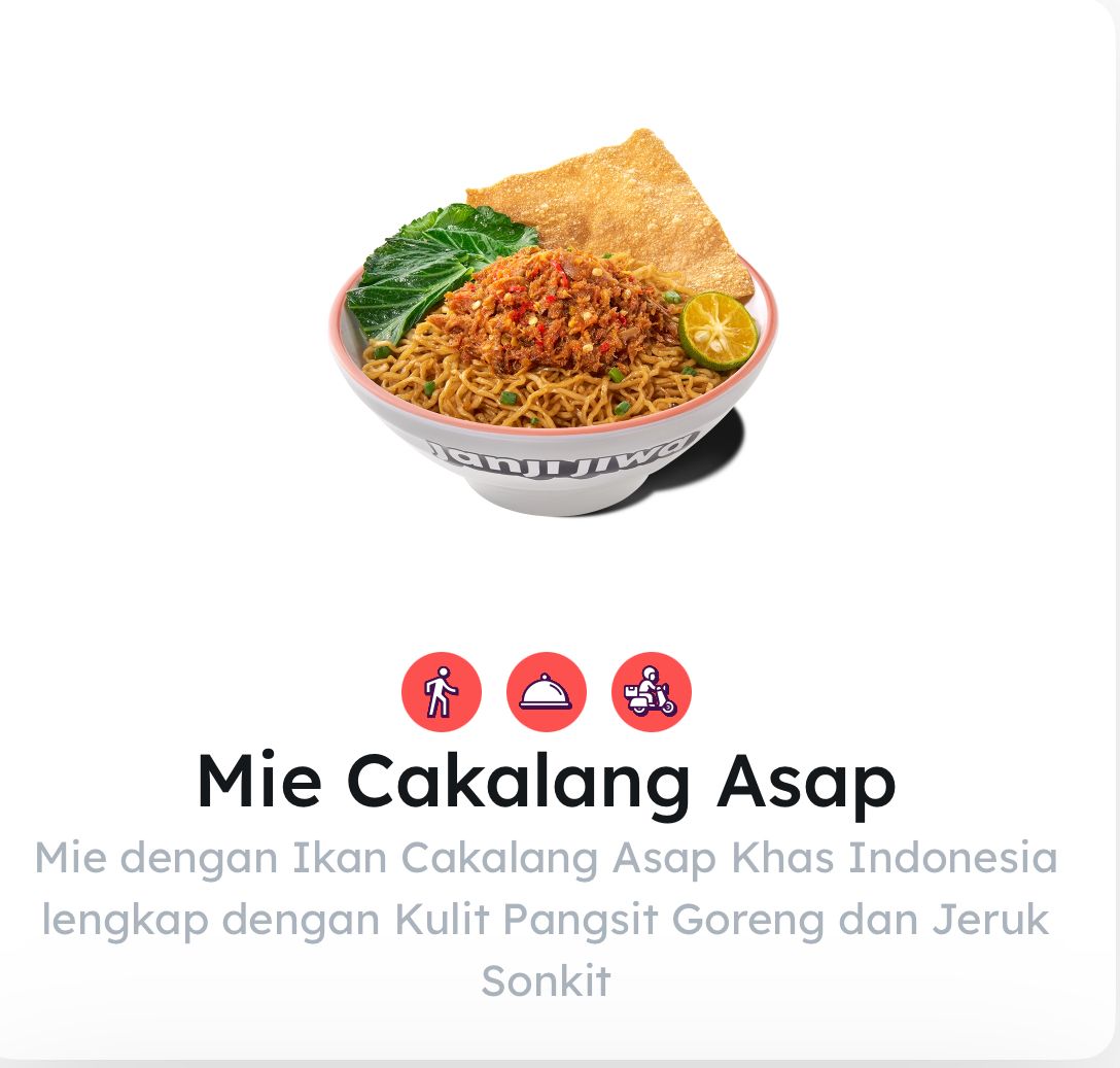 Mie Cakalang Asap