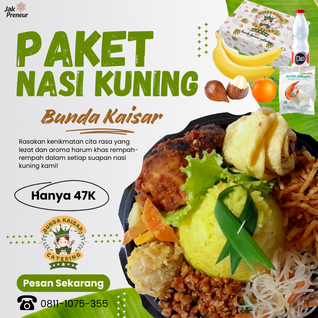 Paket Nasi Kuning Bunda Kaisar