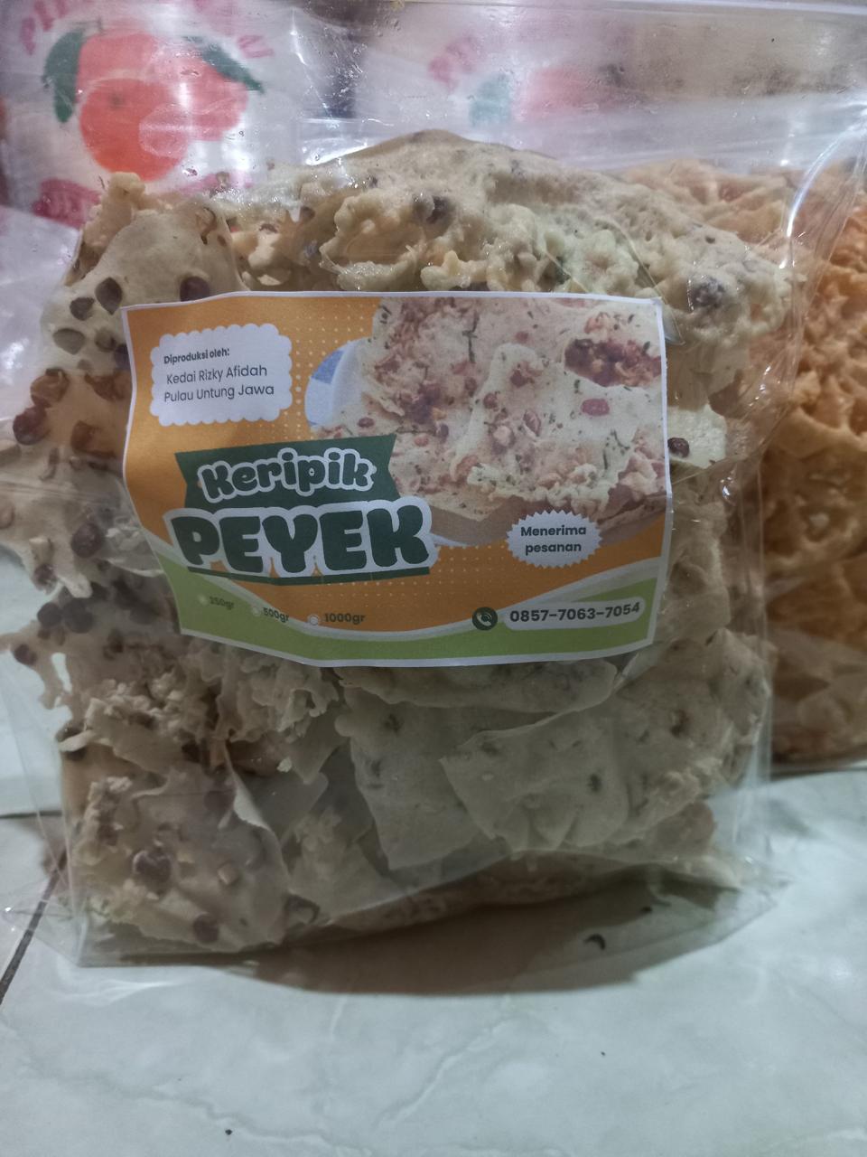 peyek aneka rasa