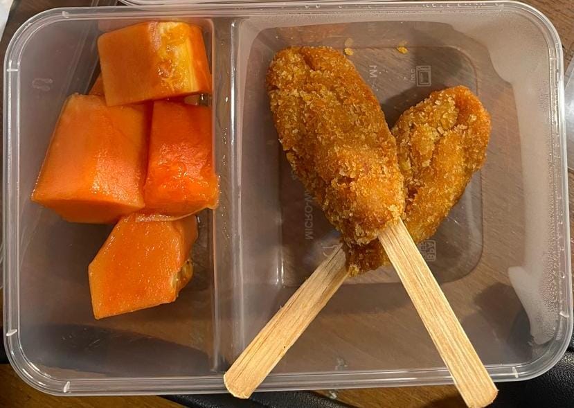 PMT Kaki Naga Ayam dan buah Pepaya
