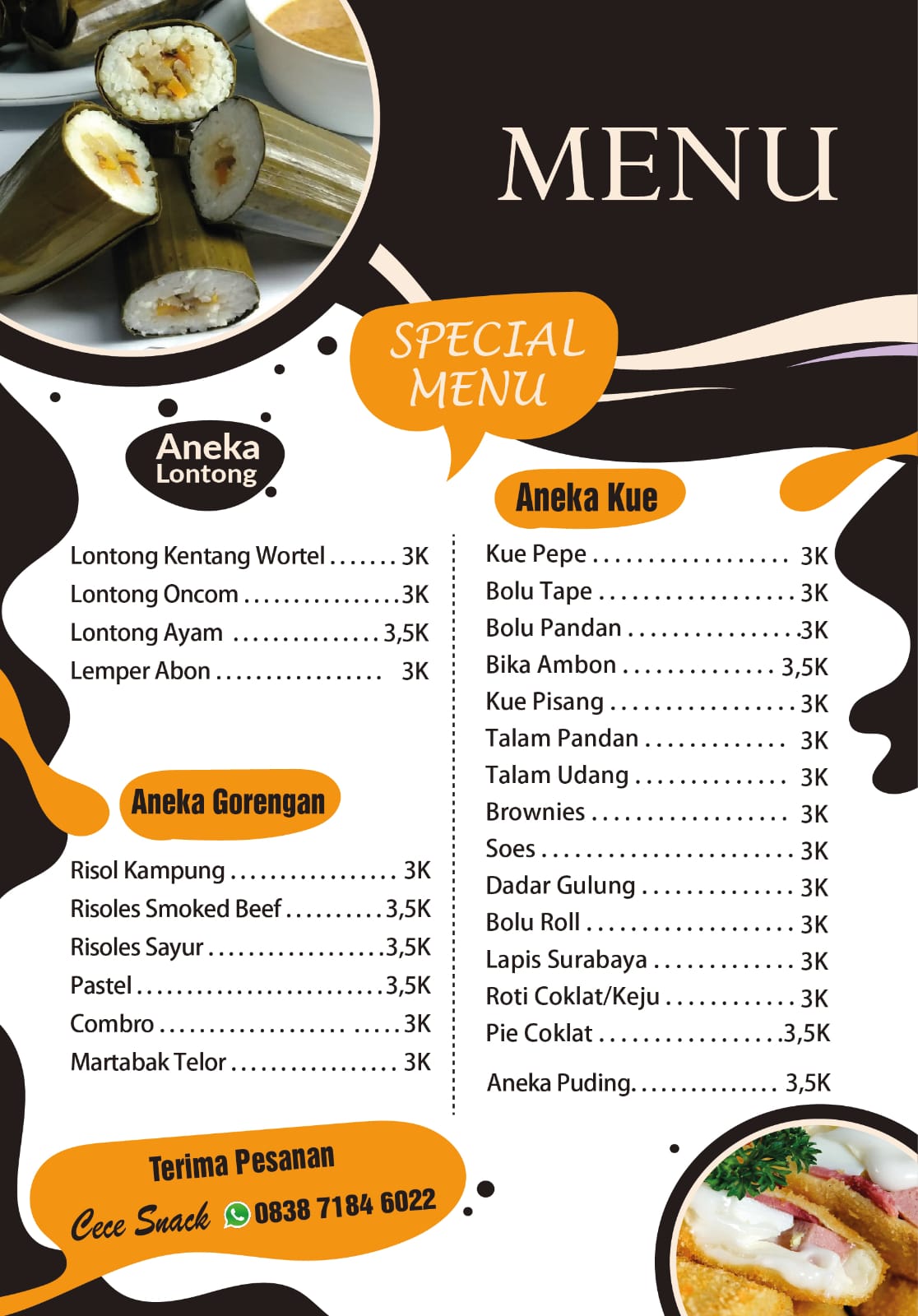 Paket Snack + Lunch Box