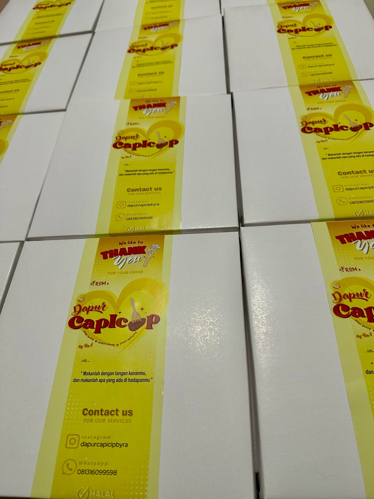 PAKET NASBOX DAPUR CAPICIP