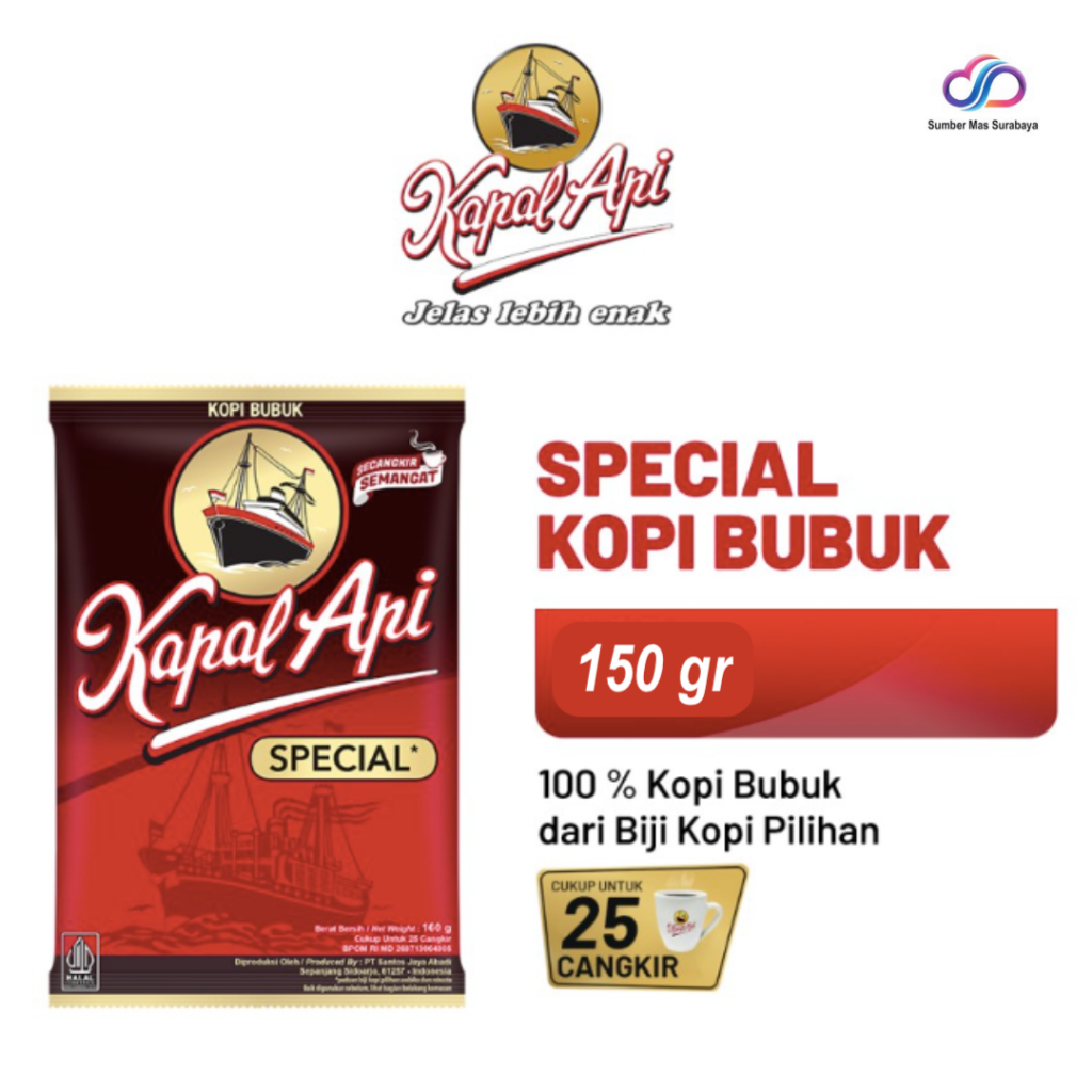 KOPI KAPAL API 150GR