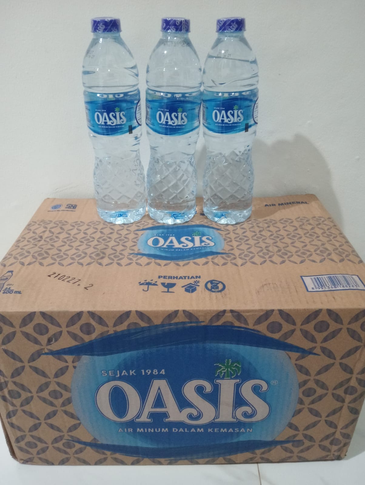 Air mineral Oasis 600ml