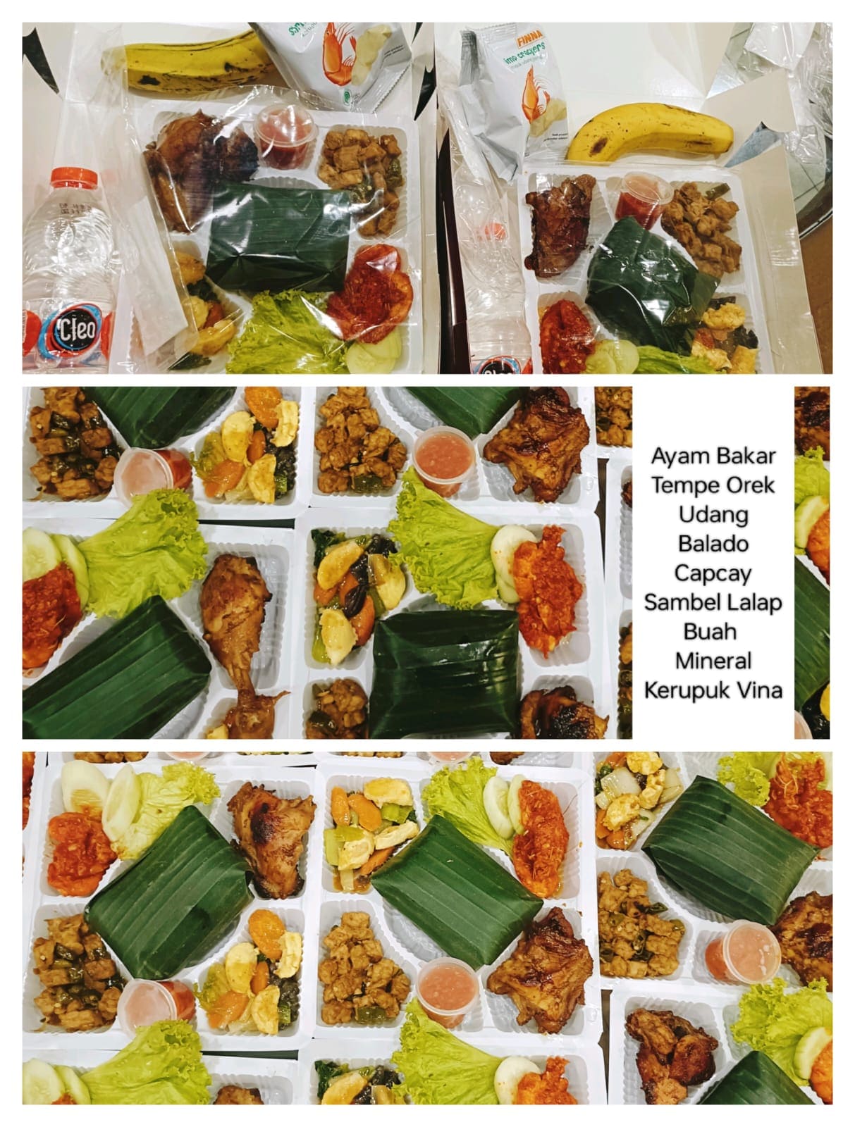 PAKET COMBO NASI BOX + SNACK BOX SATRIA GARDEN CATERING