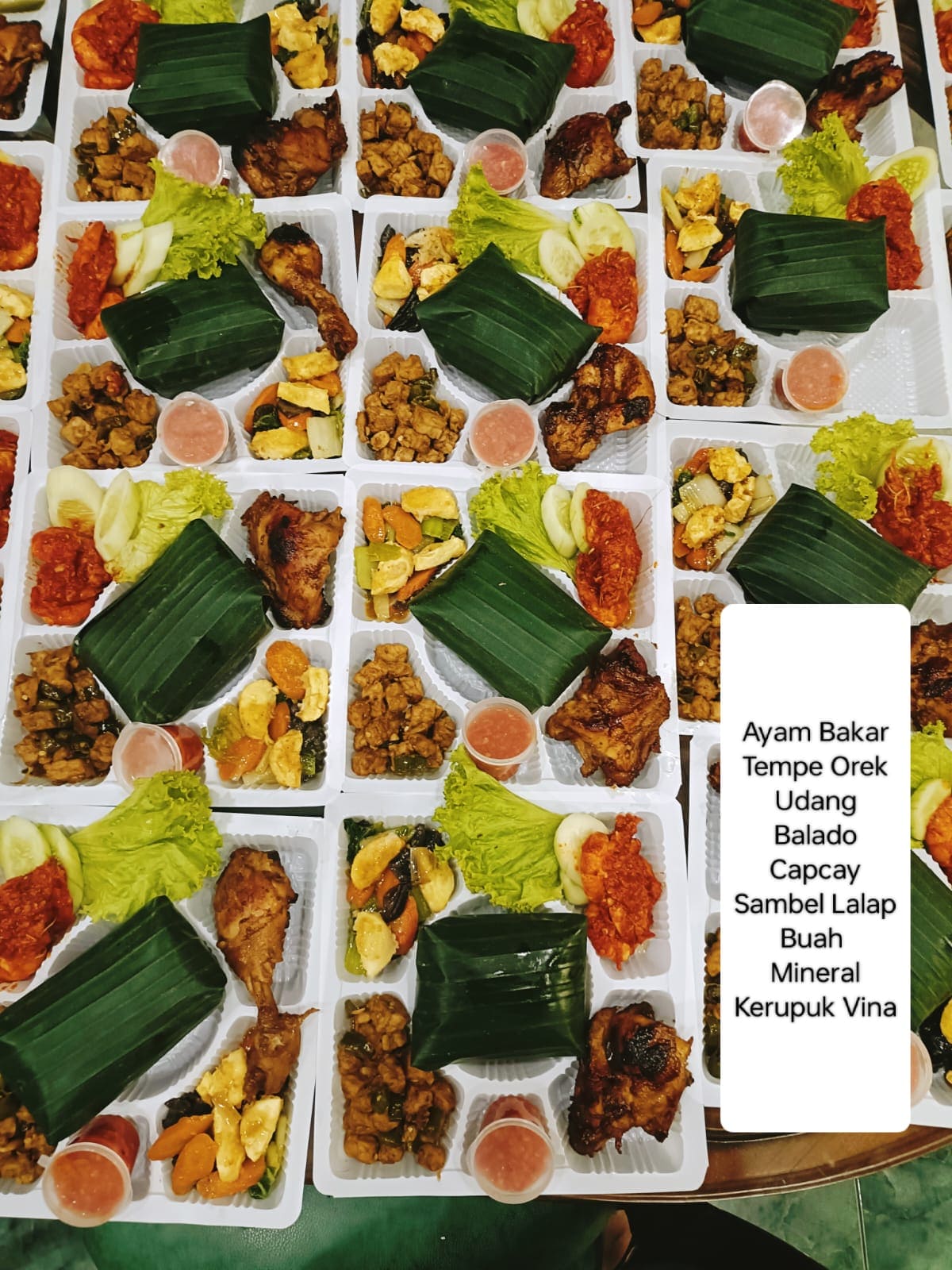 PAKET COMBO NASI BOX + SNACK BOX SATRIA GARDEN CATERING