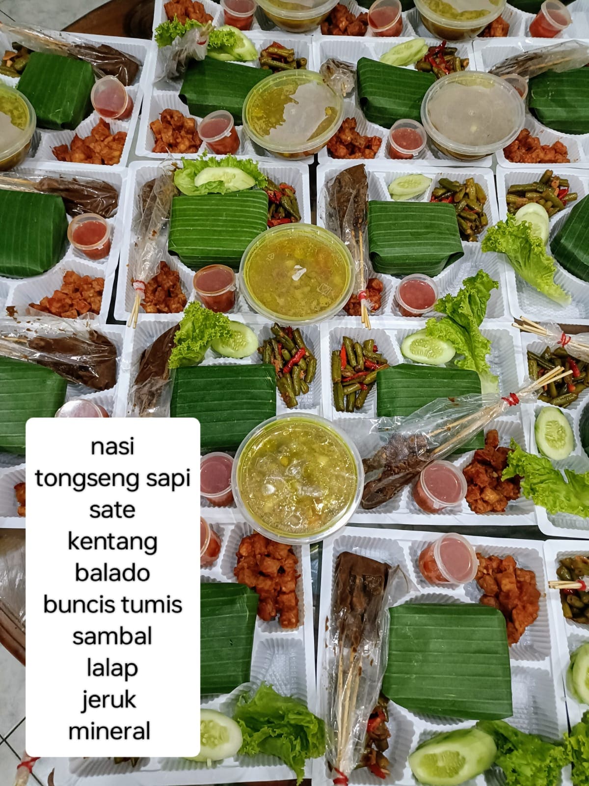 PAKET COMBO NASI BOX + SNACK BOX SATRIA GARDEN CATERING