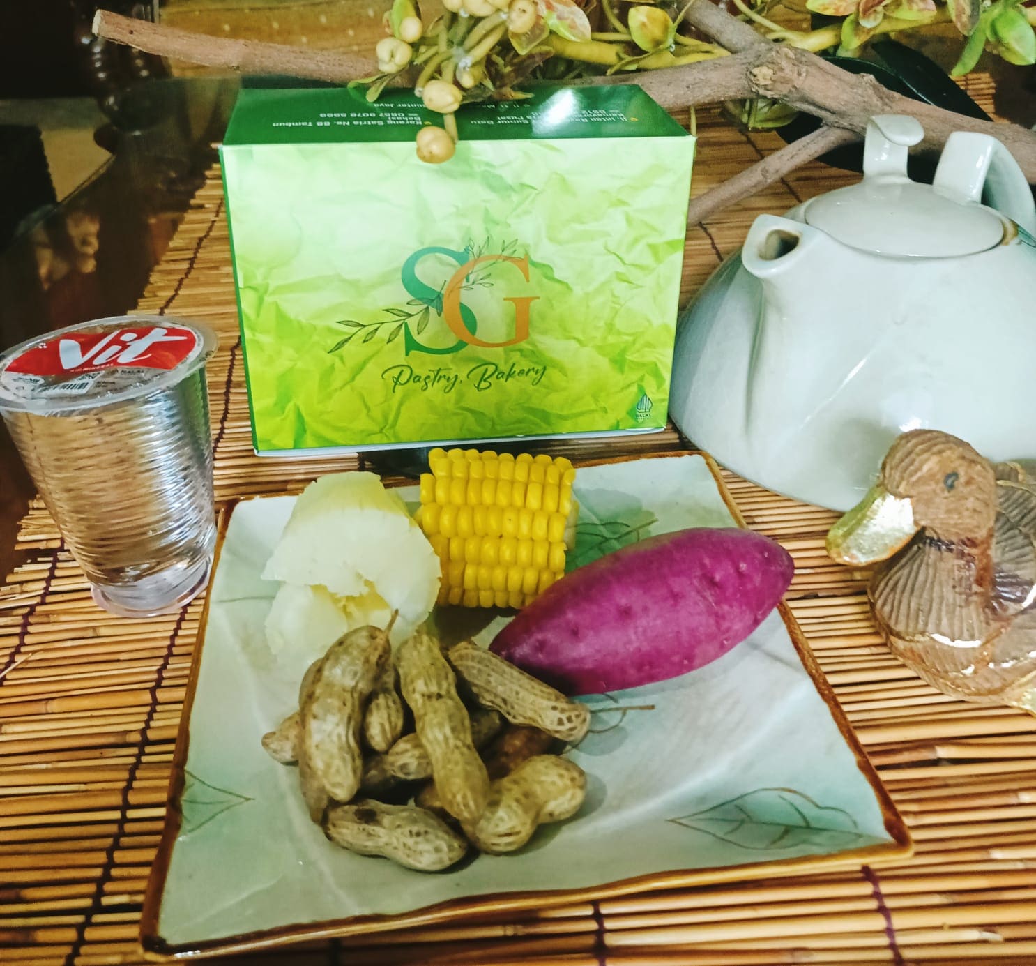 PAKET COMBO NASI BOX + SNACK BOX SATRIA GARDEN CATERING