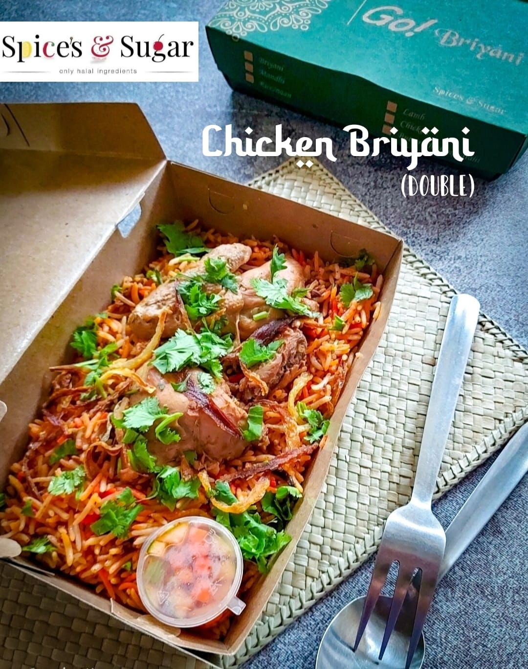 Nasi Briyani Ayam Double