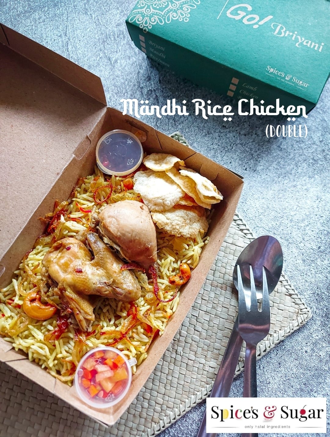 Nasi Mandhi Ayam Double