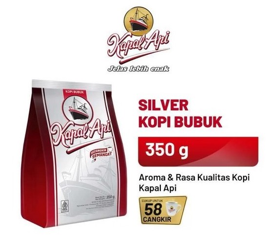 Kopi Hitam Kapal Api 350gr