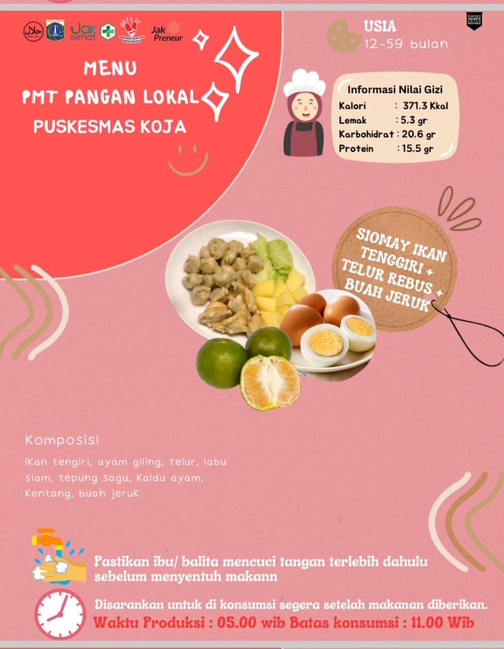 Menu 2 Siomay Ikan