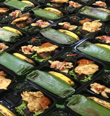 Nasi Bakar Ikan Dory Bumbu Kecombrang Dapur Amelia