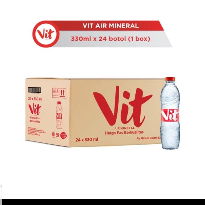 Dapur Premium - Air Mineral Kemasan Vit Botol 330ml