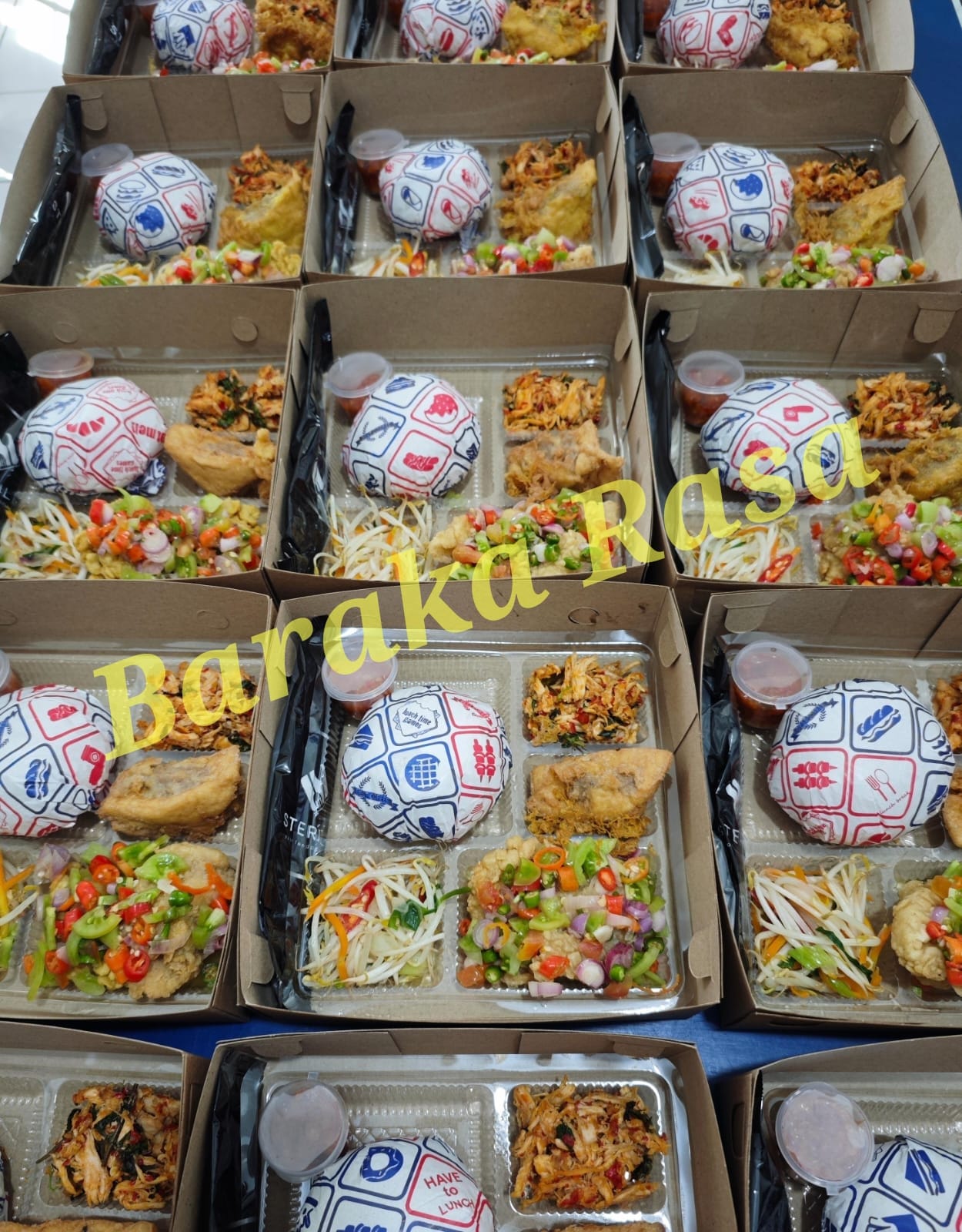 Bundling nasi dan snack box Baraka