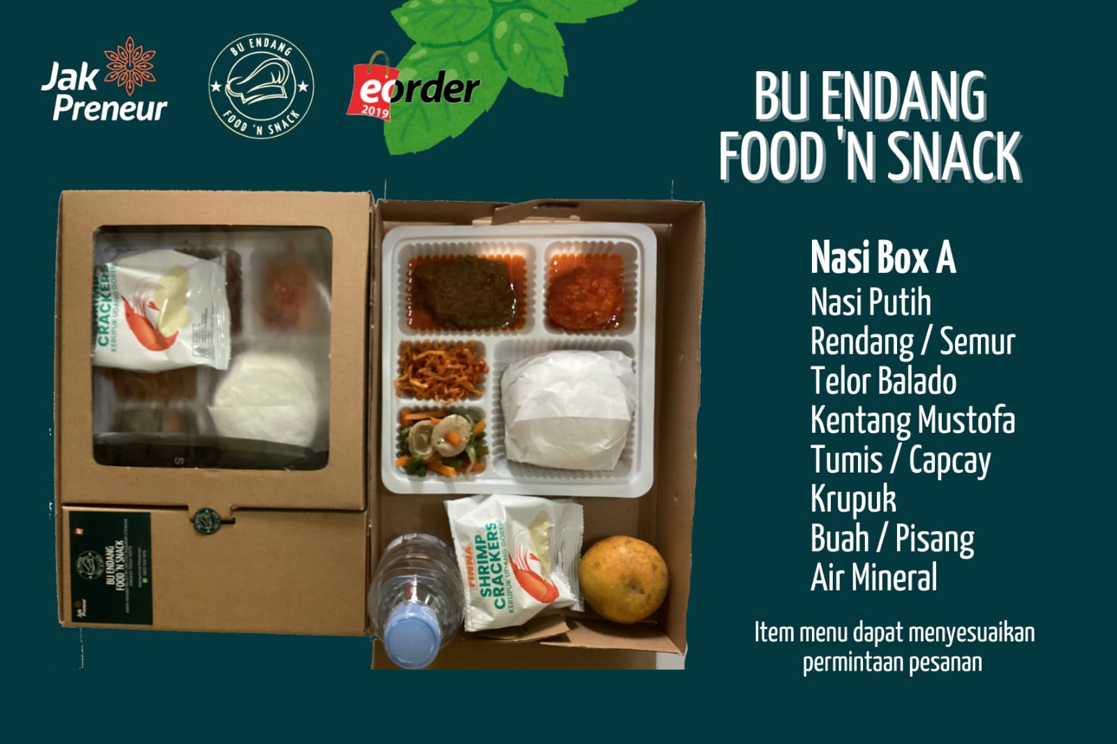 PAKET NASI BOX A