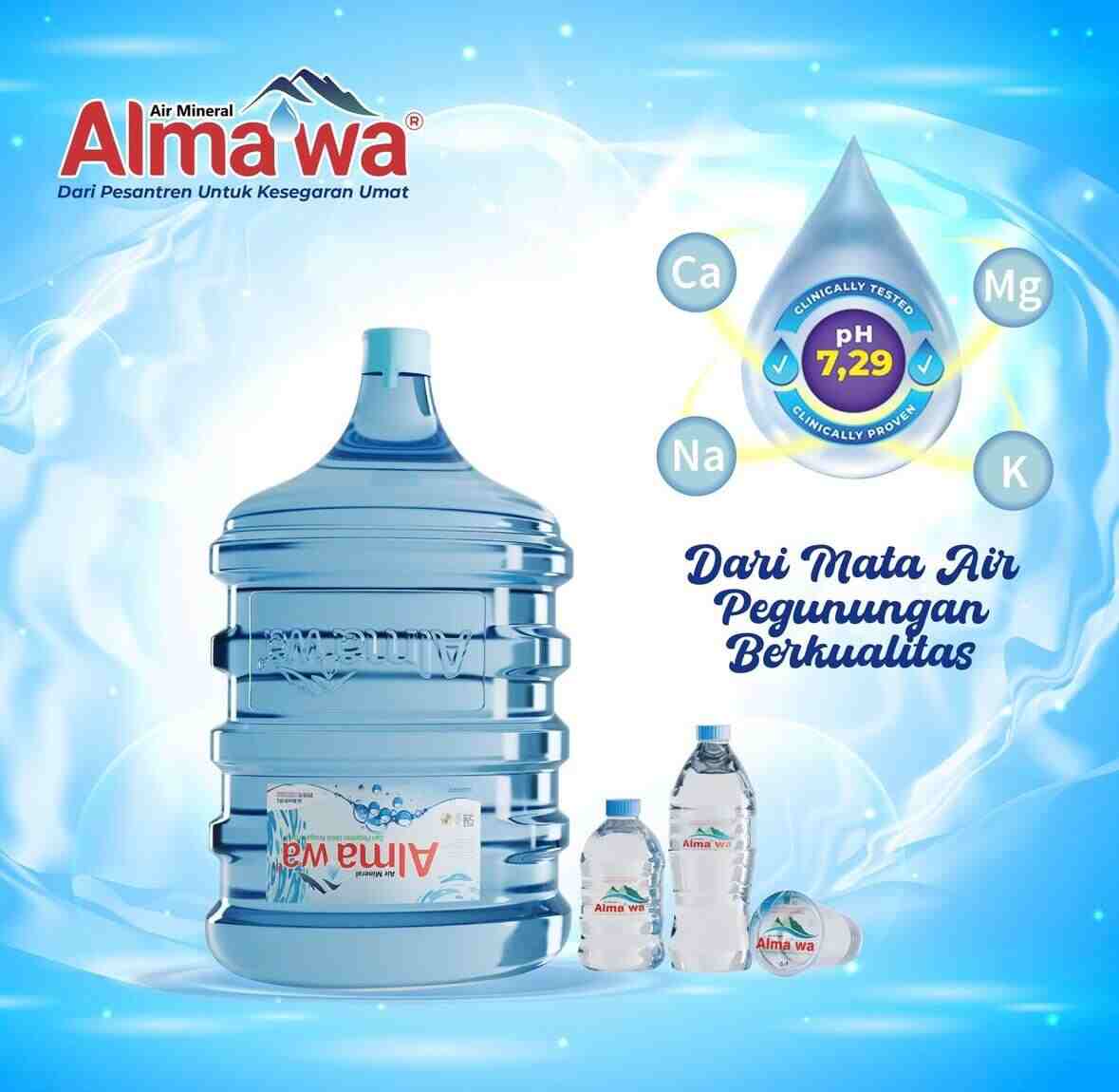 Air Mineral Galon Al Ma'wa