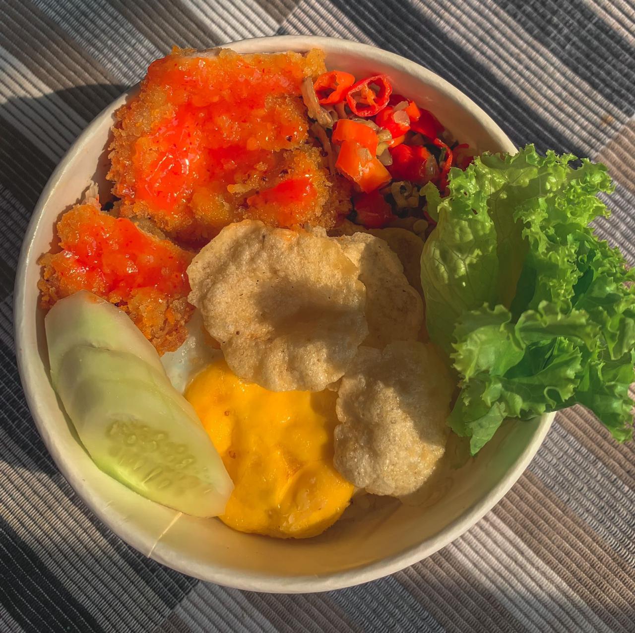 Paket Rice Bowl Katsu