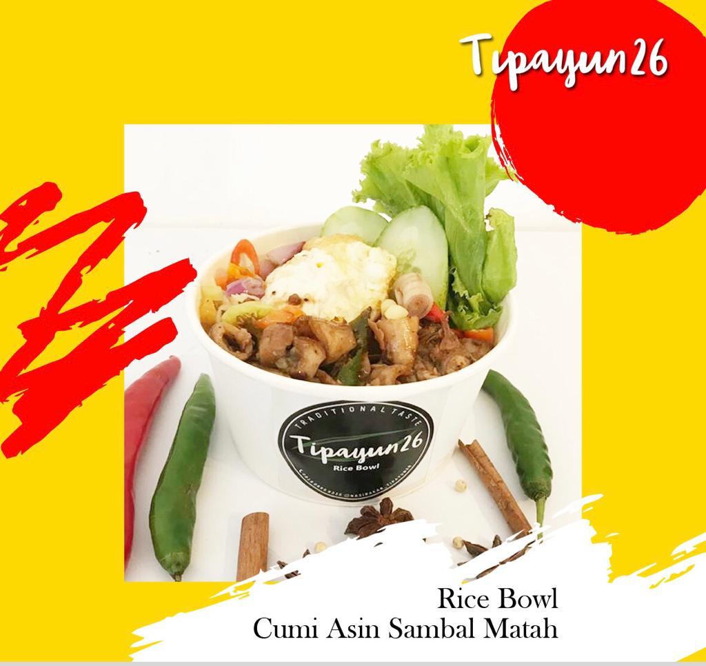 Paket Rice Bowl Cumi Asin