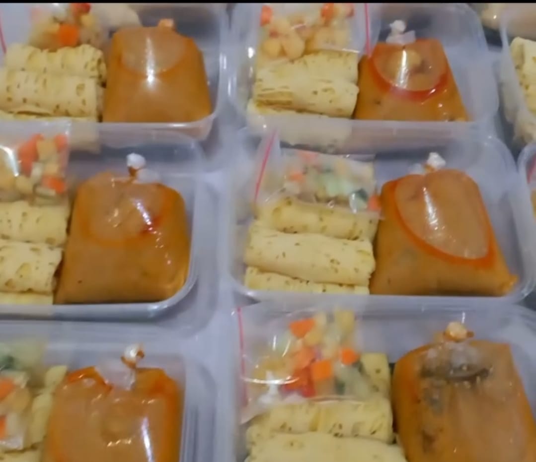 Roti Jala Kari Ayam
