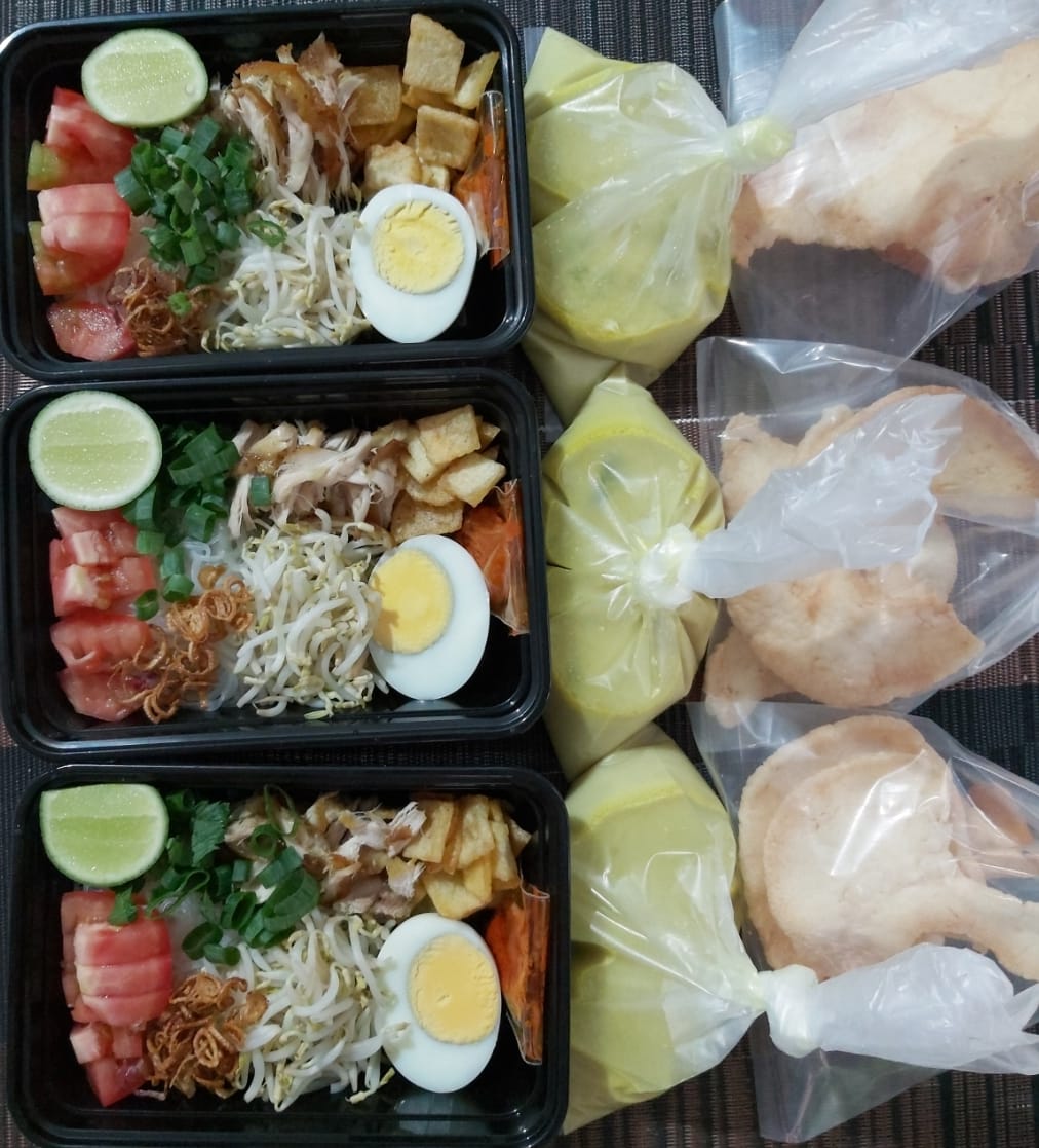 Roti Jala Kari Ayam / Soto Ayam Medan / Soto Ayam Soto Bening