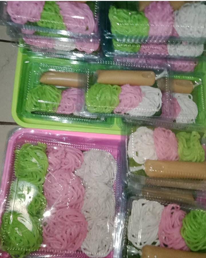 Snack Box Serabi / Putu Mayang / Kue Basah Gurih dan Manis