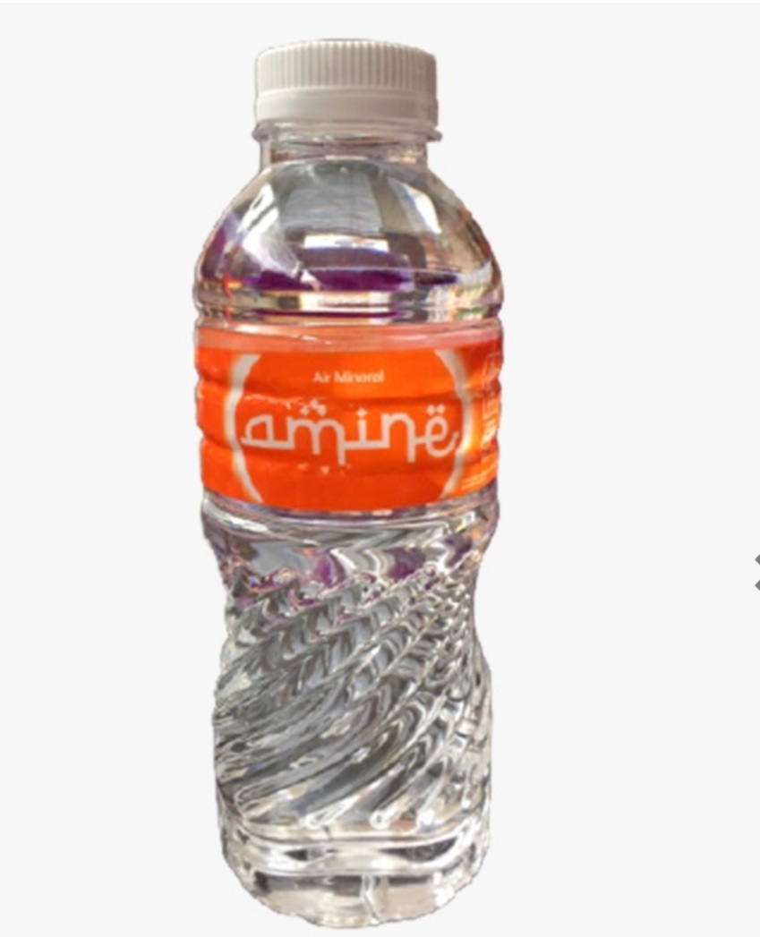 Air mineral 330ml merk Amine
